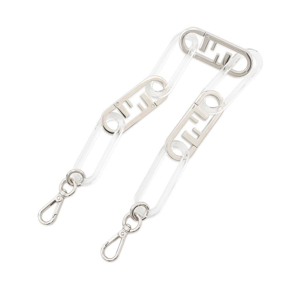 フェンディ ストラップ ユー ハンドル オールロック クリア FFロゴ FENDI