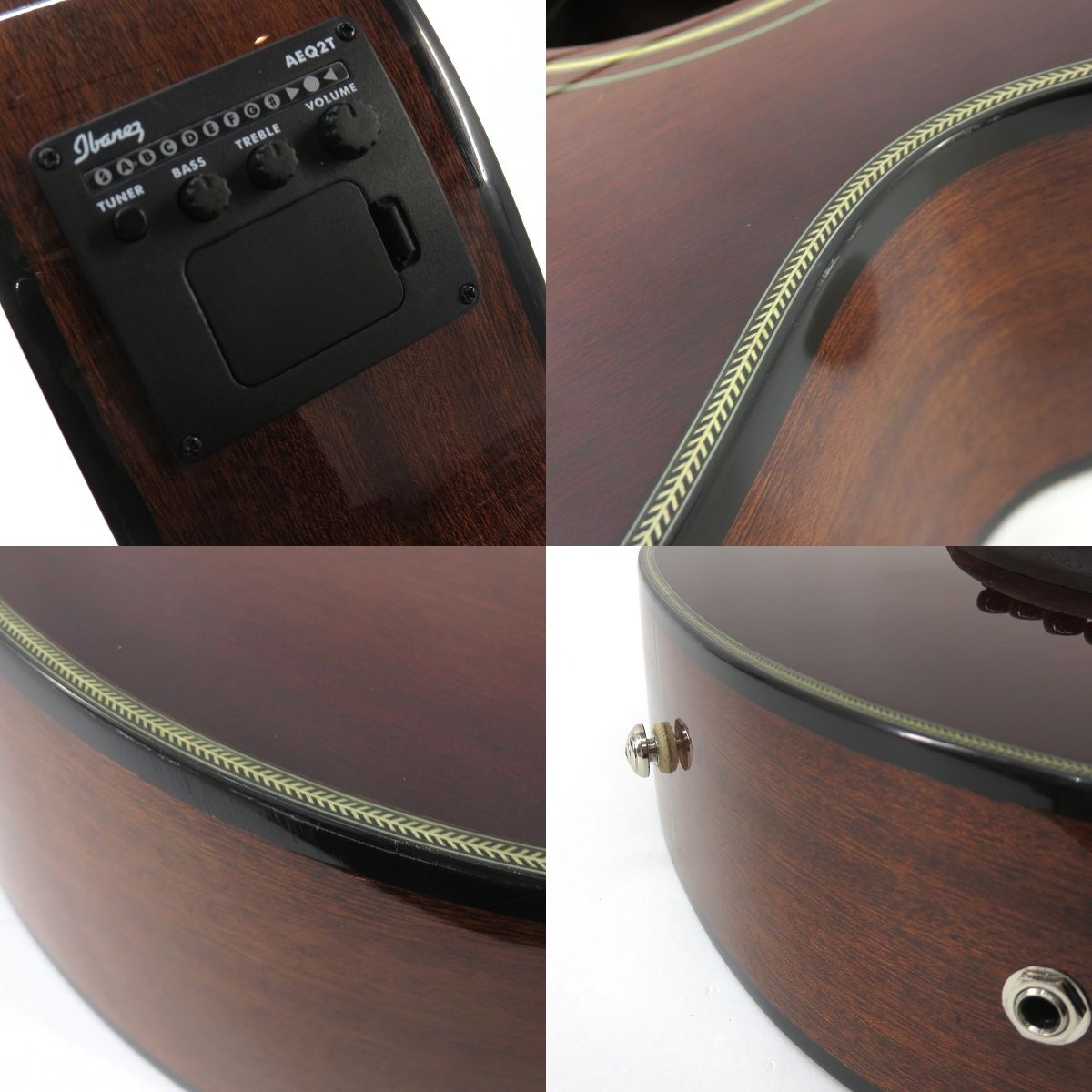 Ibanez アイバニーズ AEGB14E MHS マホガニーサンバースト エレアコ