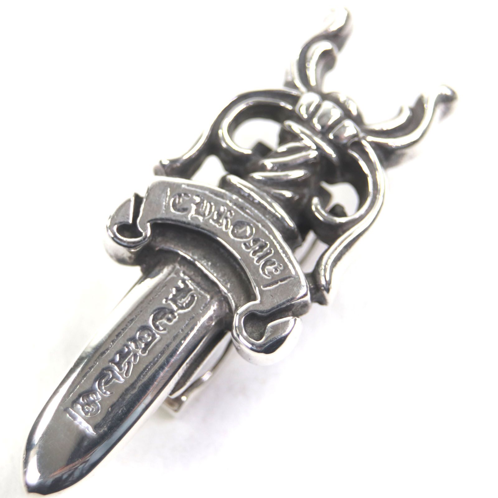 美品▽CHROME HEARTS クロムハーツ HAIR BAND2 DAGGER 925 2021年5月