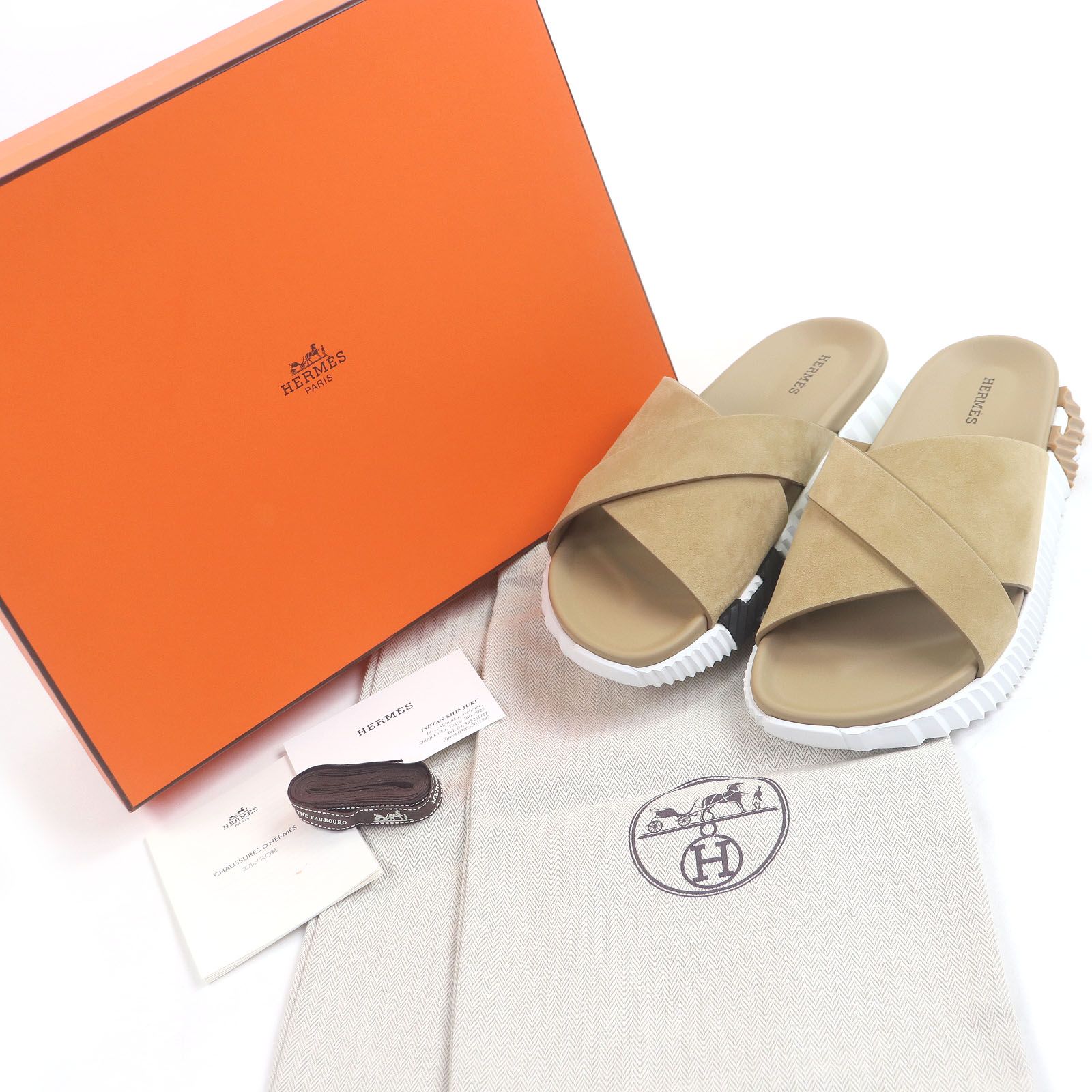 未使用品□HERMES エルメス インフラ スウェードレザー 2024年購入