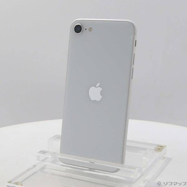 iPhone 128GB SE 第2世代 ホワイト SIMフリー (第2世代) 0 Apple 中古の