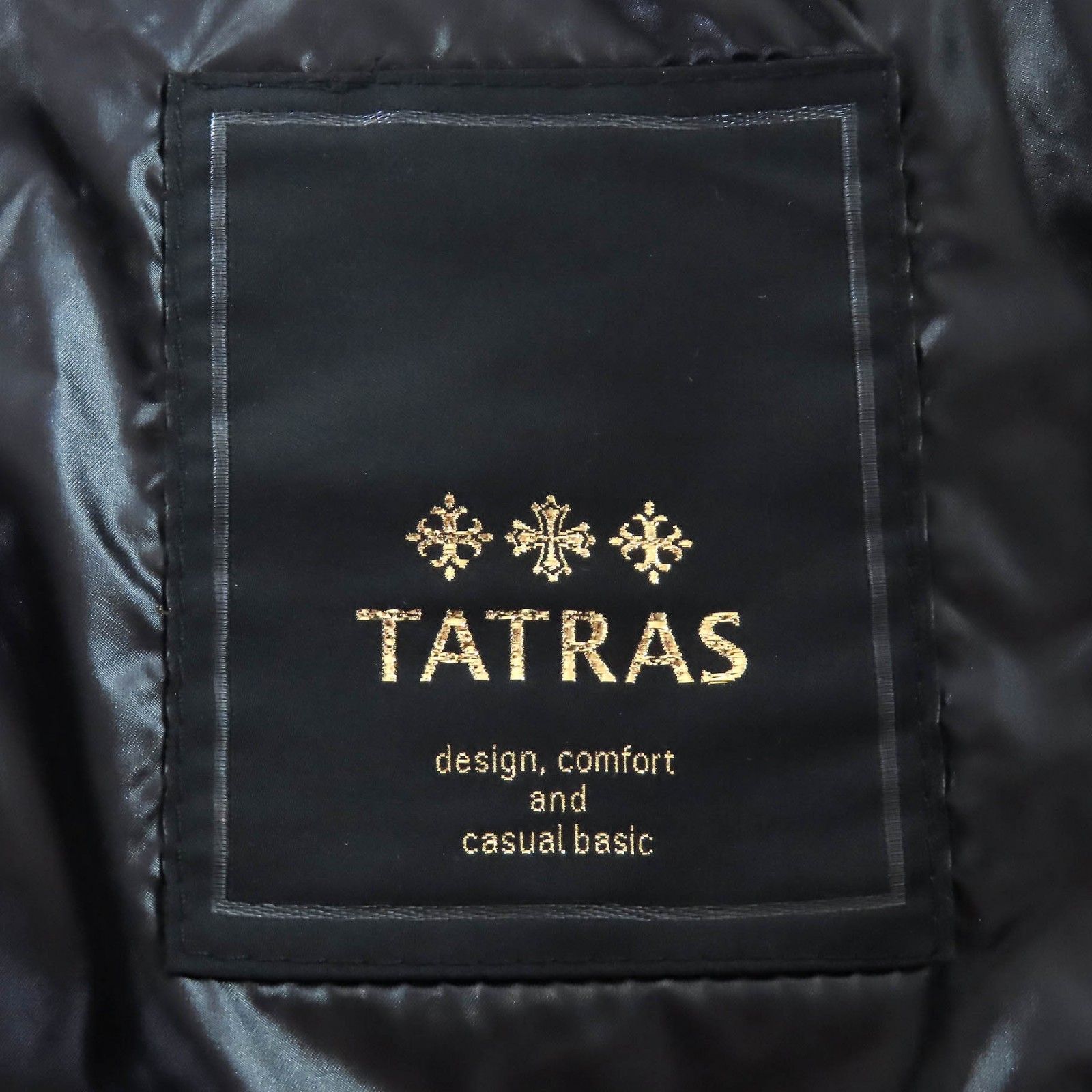 極美品△TATRAS タトラス LTA15A4424 AMANDA アマンダ ロゴワッペン