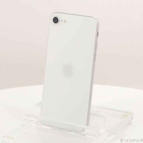中古品〕 iPhone SE 第2世代 128GB ホワイト MHGU3J／A SIMフリー【295