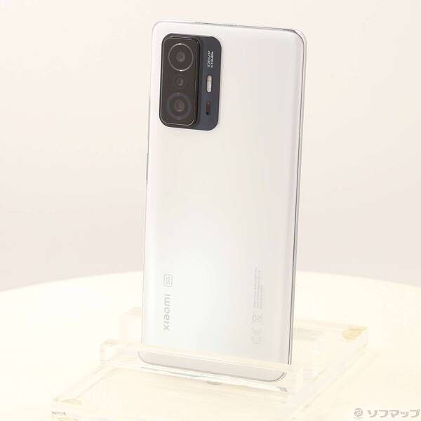 中古品〕 Xiaomi 11T 128GB ムーンライトホワイト 11TWH128GB SIM