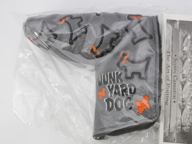 パターカバー スコッティキャメロン ｼﾞｬﾝｸﾔｰﾄﾞﾄﾞｯｸﾞ 2010 Dancing Junk Yard Dog Gray 0 2117
