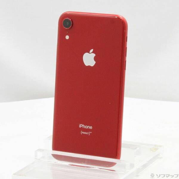 iPhoneXR 128GB PRODUCTRED SIMフリー 傷あり 動作品 iPhoneXR 128GB