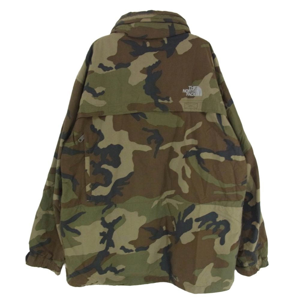 THE NORTH FACE ノースフェイス NP 11509 FRONTIERS PARKA フロンティアーズパーカー 迷彩 カモフラ ジャケット カーキ系 XL