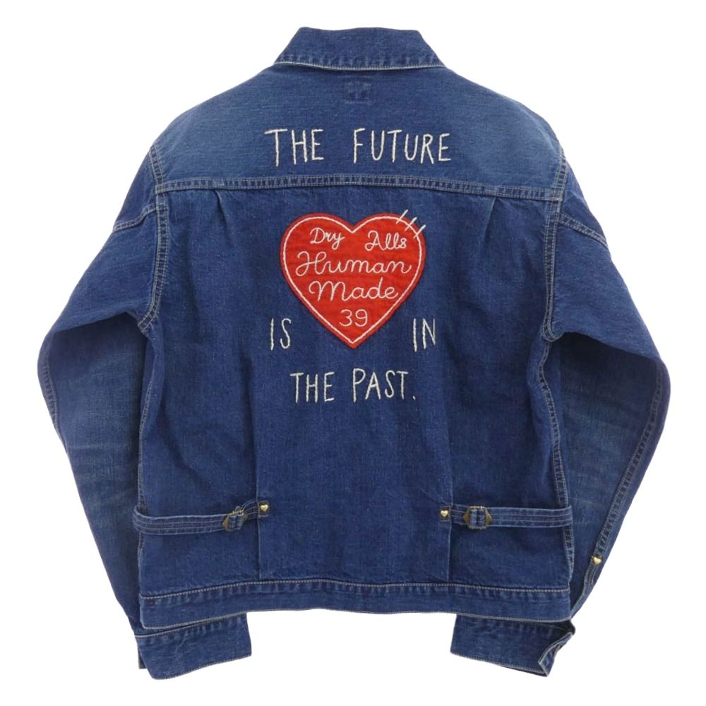 HUMAN MADE ヒューマンメイド HM27JK015 DENIM WORK JACKET ハートロゴ