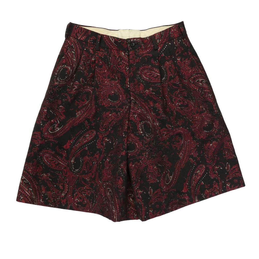 【20AW/名作】コムデギャルソン プリュス ボンテージ レオパードショーツ コムデギャルソンオムプリュス 20AW レオパード ボンテージパンツ 2020