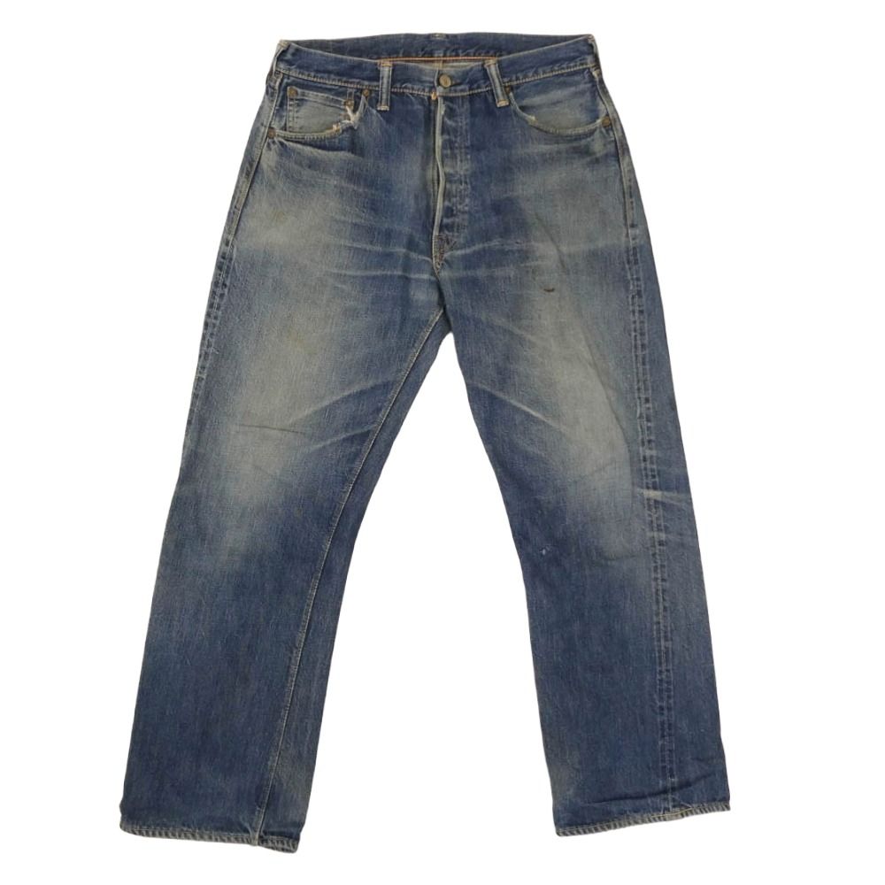WAREHOUSE ウエアハウス 革パッチ XXタイプ セルビッチ デニムパンツ