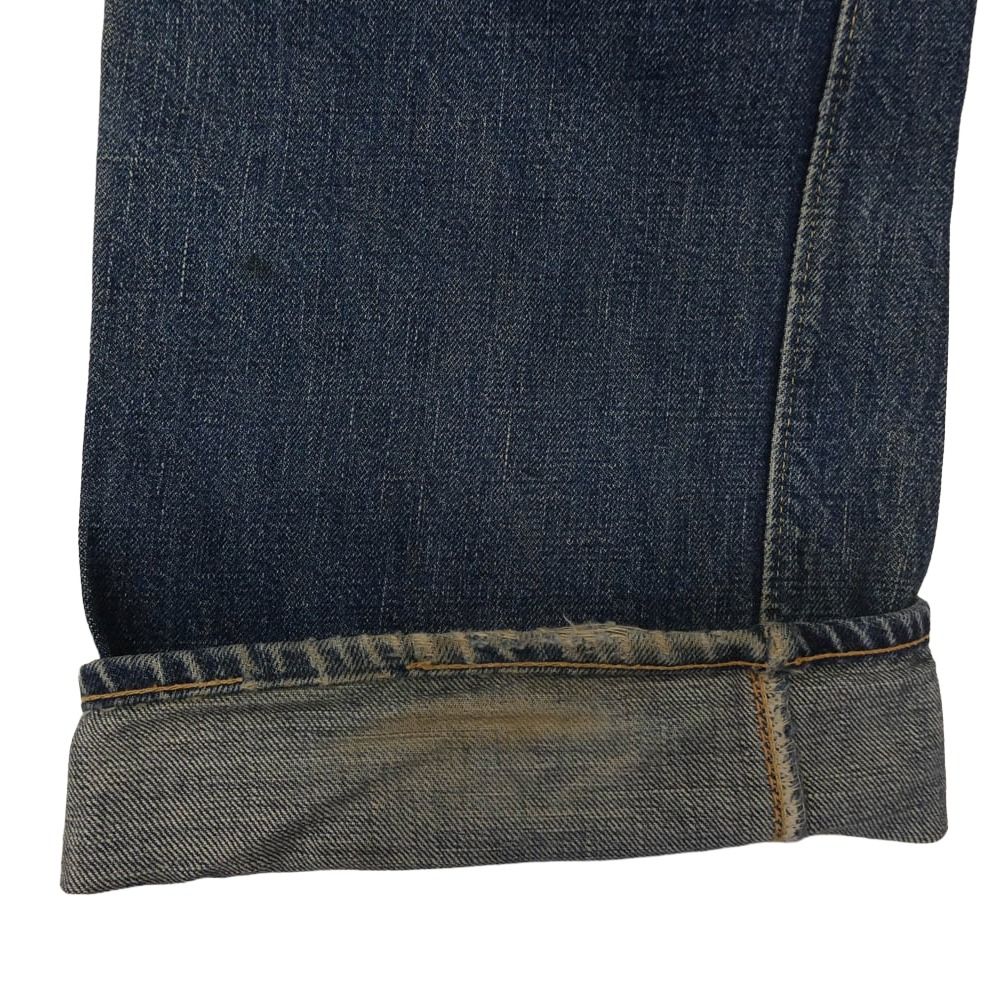 WAREHOUSE ウエアハウス 革パッチ XXタイプ セルビッチ デニムパンツ
