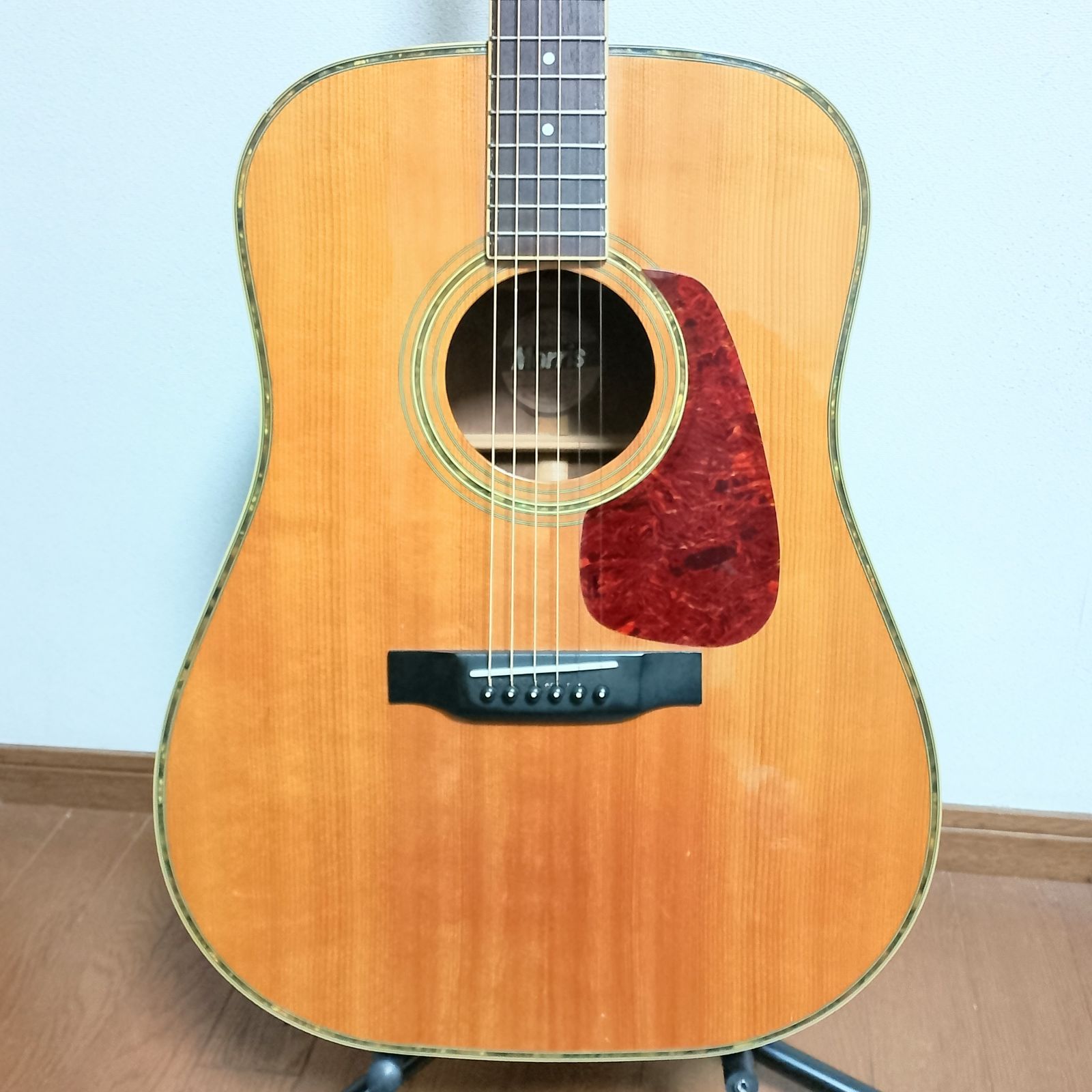 Morris MD-528 アコースティックギター モーリス ヴィンテージ MORRIS MD-528 縦ロゴ ヴィンテージ アコースティックギター - メルカリ