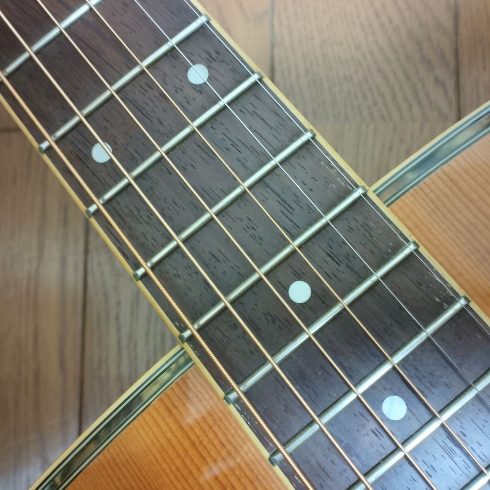 MORRIS MD-528 縦ロゴ ヴィンテージ アコースティックギター