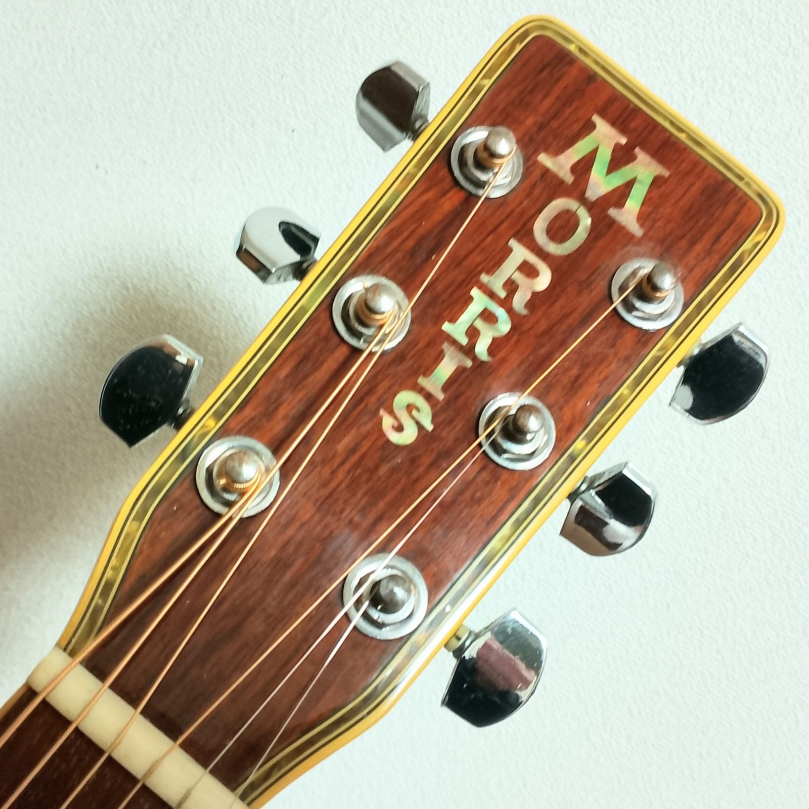 MORRIS MD-528 縦ロゴ ヴィンテージ アコースティックギター - メルカリ