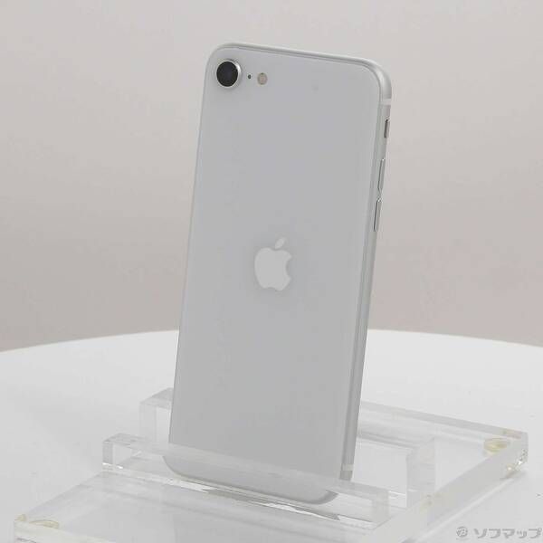 中古品〕 iPhone SE 第2世代 128GB ホワイト MXD12J／A SIMフリー【262