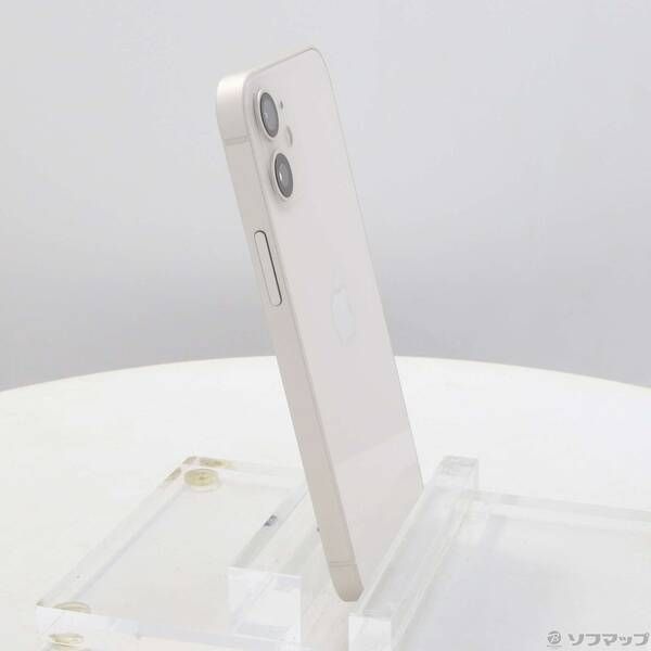 中古品〕 iPhone12 mini 128GB ホワイト MGDM3J／A SIMフリー【276