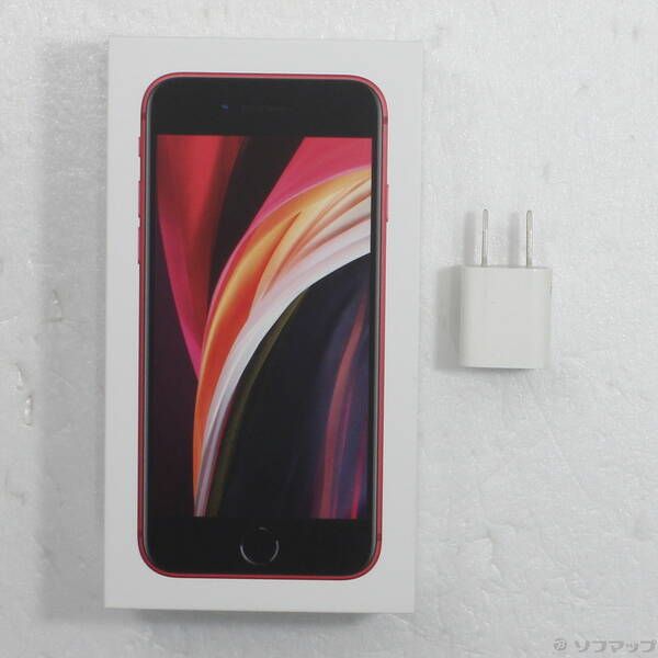 中古品〕 iPhone SE 第2世代 128GB プロダクトレッド MXD22J／A SIM