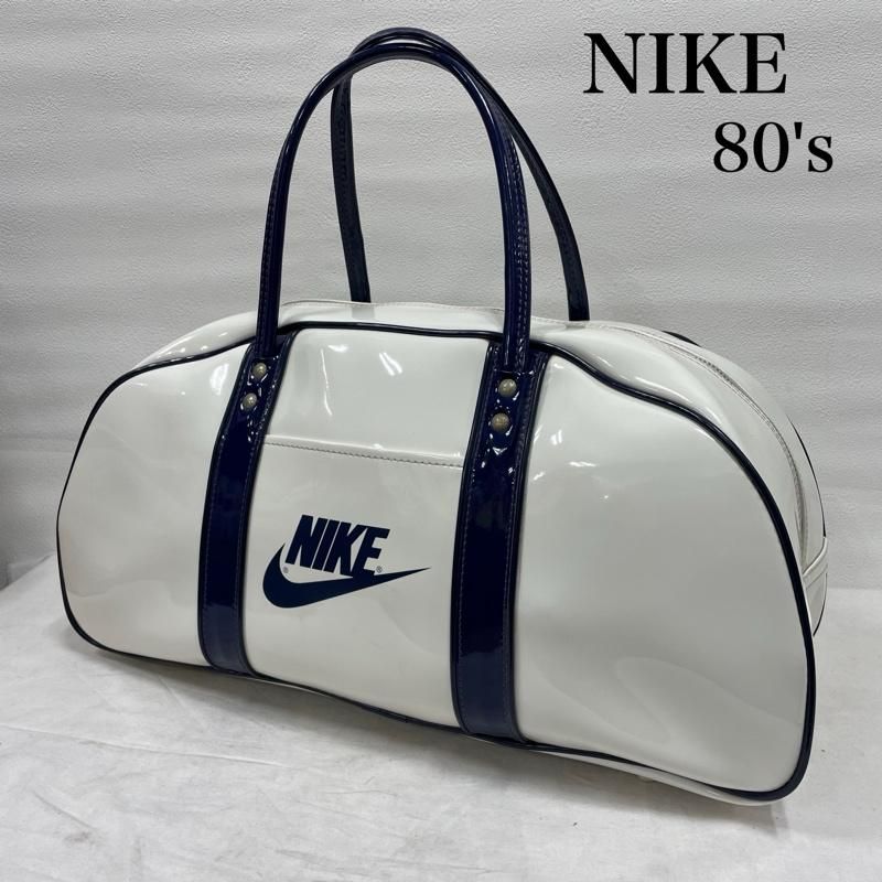 ナイキ 80's ヴィンテージ エナメル ロゴ スポーツ ボストン バッグ