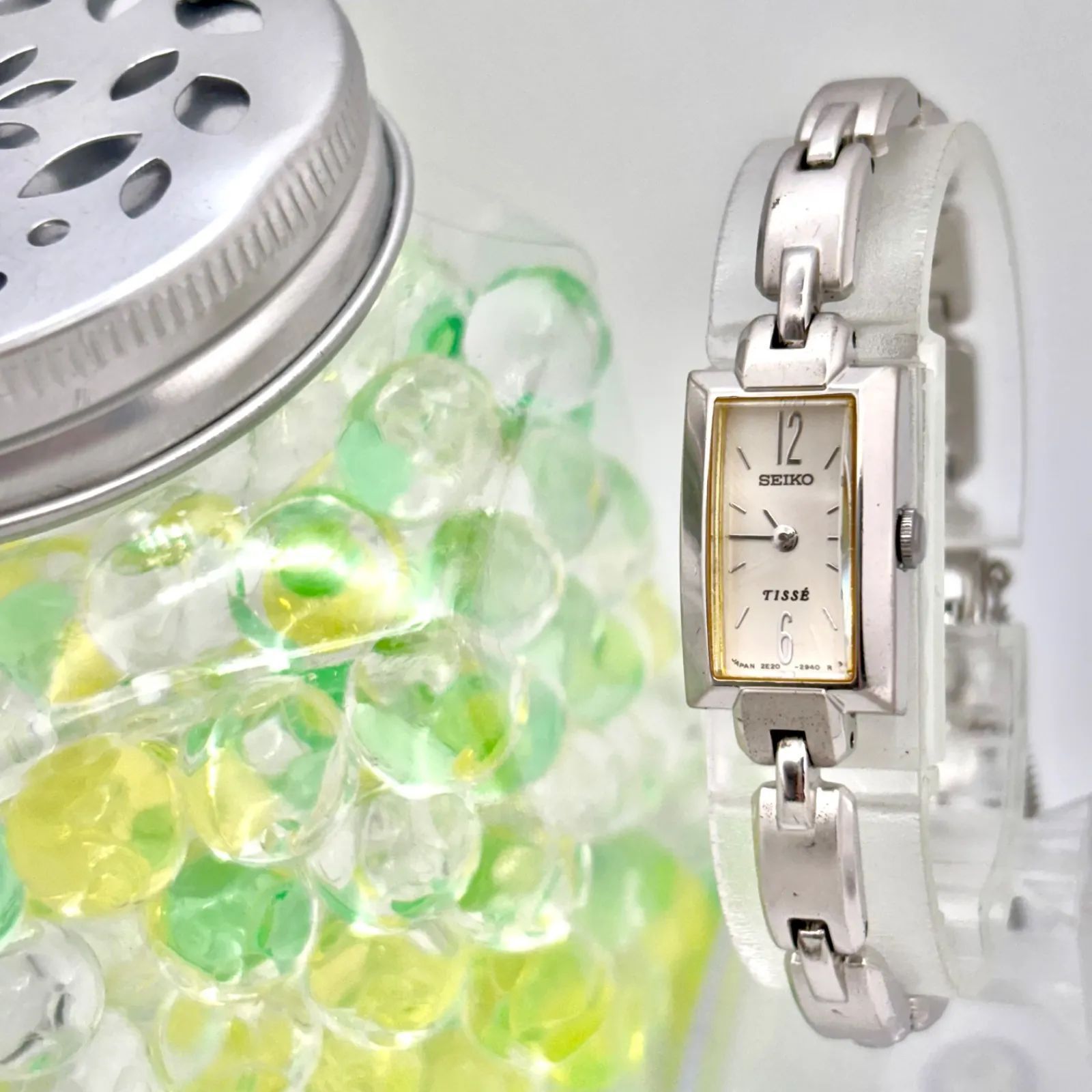 【美品/新品電池】 SEIKO TISSE ティセ レディース 腕時計 ドレス 新品電池】SEIKO セイコー TISSE ティセ レディース 腕時計 シルバー