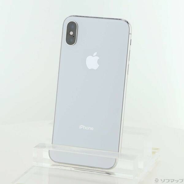 販売 〔品〕 iPhoneX 64GB シルバー MQAY2J／A SIMフリー【262】