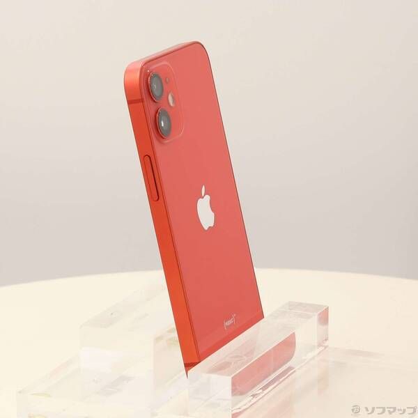 中古品〕 iPhone12 mini 256GB プロダクトレッド MGDU3J／A SIMフリー