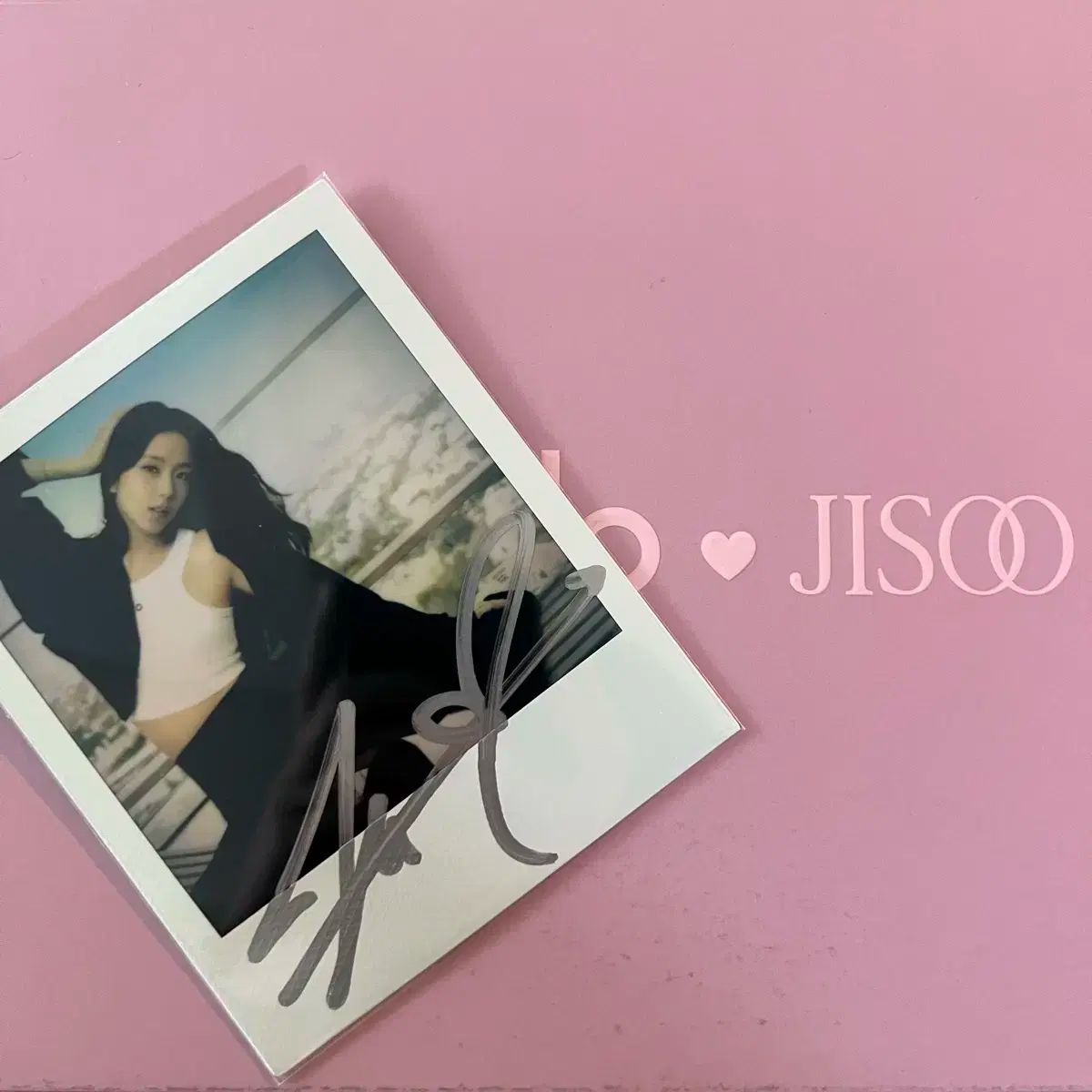 瑠*す様 BLACKPINK ROSE 直筆サイン入りチェキ ロゼ BLACKPINK ROSÉ