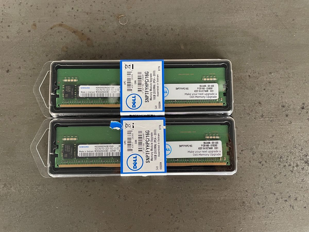 中古　Samsung 16GB DDR4 サーバー用メモリ 12枚セット 中古 Samsung 16GB DDR4 サーバー用メモリ 12枚セット 中古 Samsung