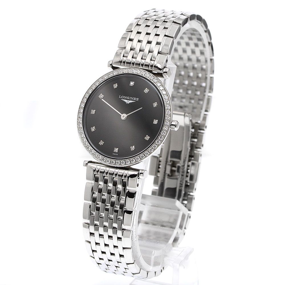ロンジン／グランドクラシック☆ダイヤベゼル 楽天市場】ベゼルダイヤ LONGINES ロンジン グランドクラシック L4