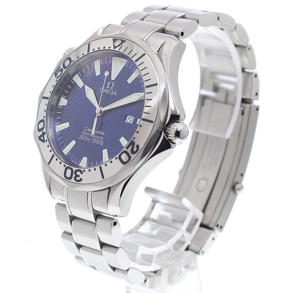 オメガ OMEGA 2265.80 シーマスター 300 デイト クォーツ メンズ良品_