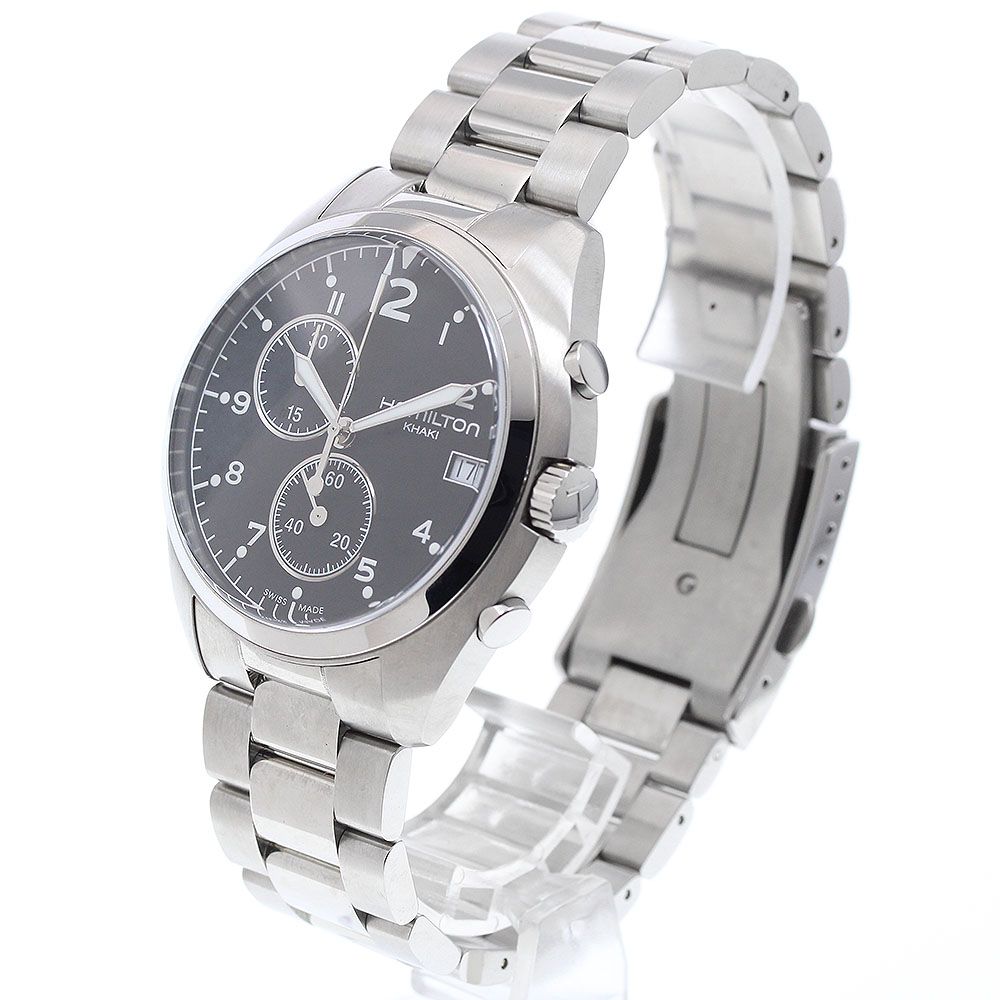 ハミルトン HAMILTON H765120 カーキ パイロット クロノグラフ デイト
