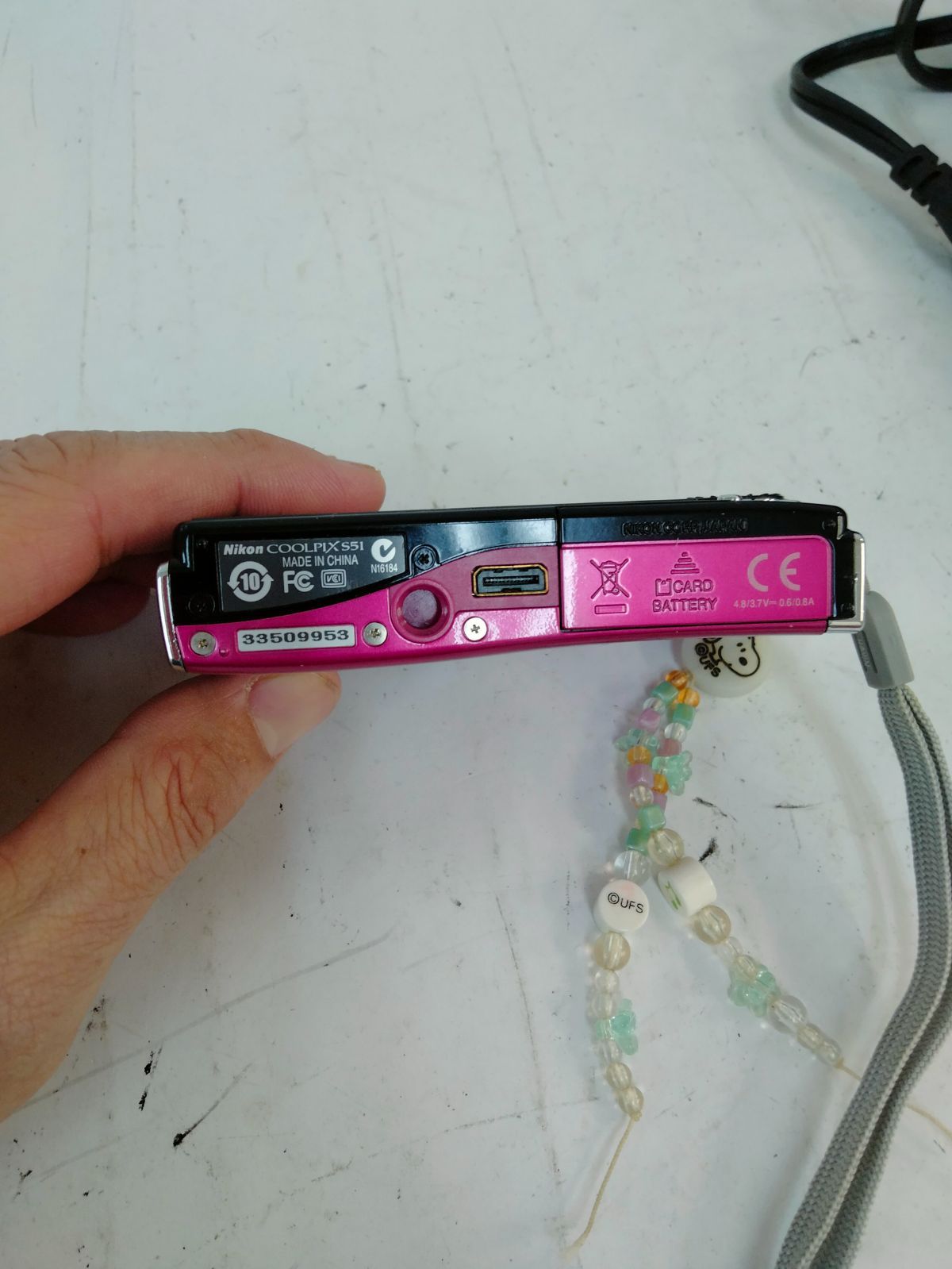 コンデジ) Nikon COOLPIX S51 本体と付属品 Nikon ニコン COOLPIX S51 コンパクトデジタルカメラ 動作品 Nikon