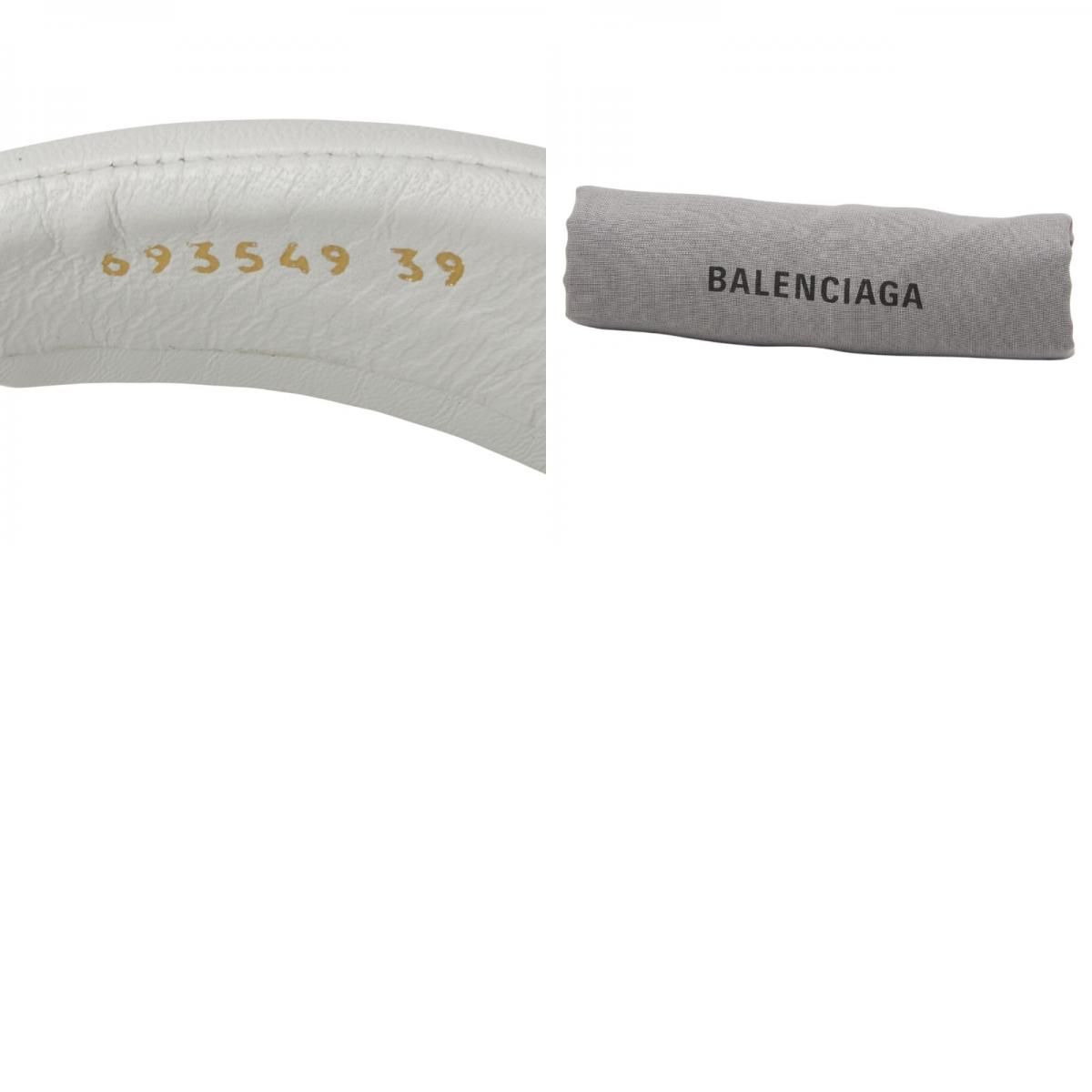 バレンシアガ 22SS RISE トングサンダル サイズ39 693549 ホワイト