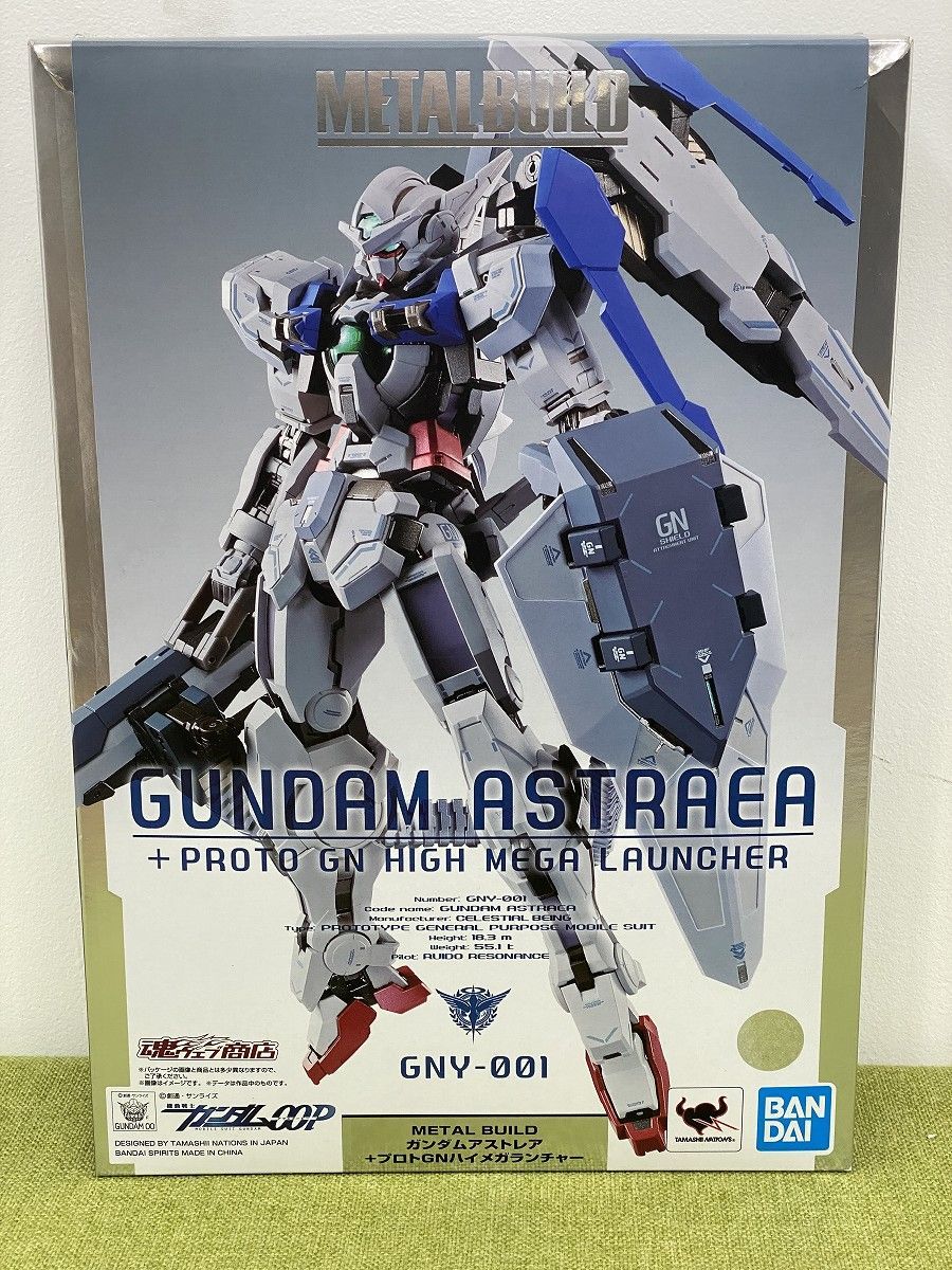 状態良好 METAL BUILD ガンダムアストレア+プロトGNハイメガランチャー
