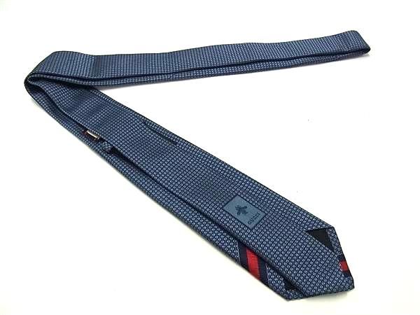 □新品□未使用□ GUCCI グッチ シルク100% Bee 蜂 ネクタイ ビジネス