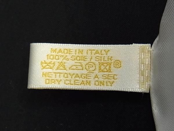  Cartier カルティエ シルク 大判 スカーフ ストール ショール レディース アイボリー系×ブラック系 FR 5886 その他 小物