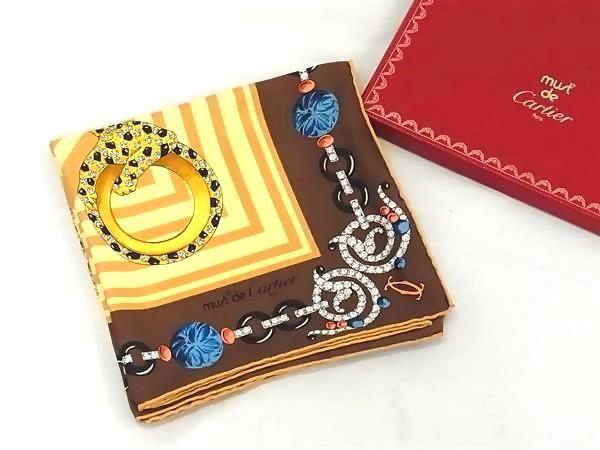 □新品□未使用□ Cartier カルティエ マストライン シルク100