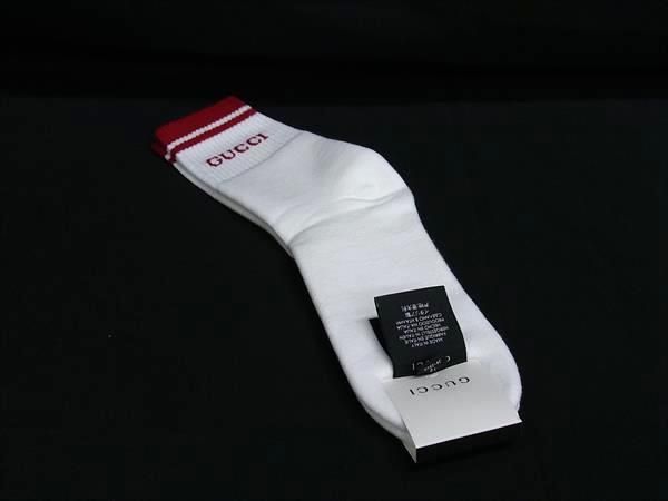 □新品□未使用□ GUCCI グッチ コットン ソックス 靴下 表記サイズ 26