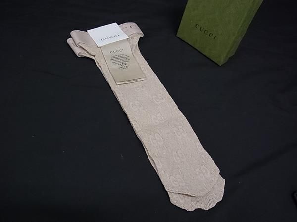 □新品□未使用□ GUCCI グッチ GG柄 コットン 靴下 ソックス ソックス