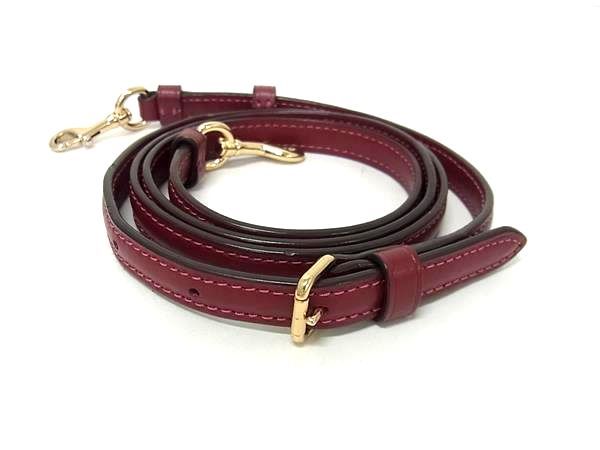 □美品□ COACH コーチ レザー バッグ用 ショルダーストラップ