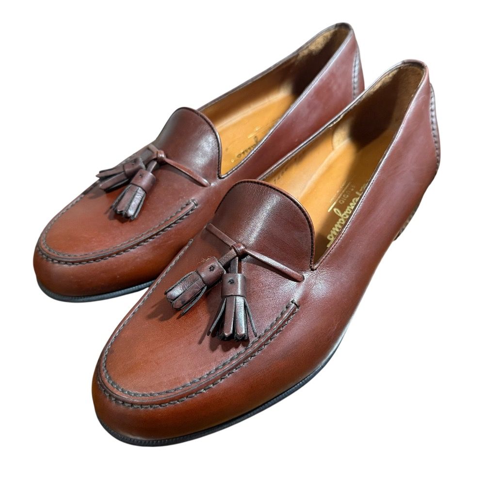 新品同様 Salvatore Ferragamo サルヴァトーレフェラガモ レザー