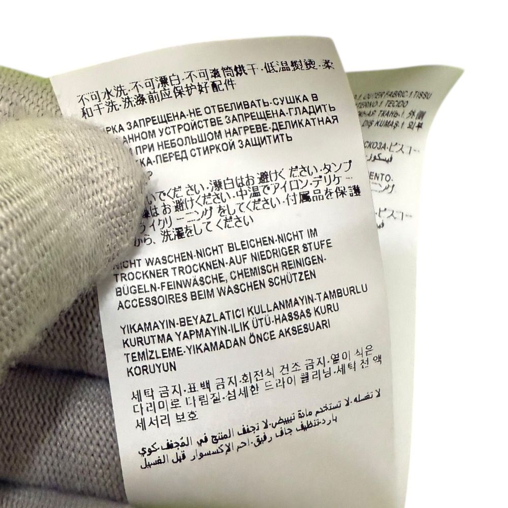  VERSACE ヴェルサーチ モデル ノースリーブ ひざ丈 ギャザー ワンピース サイズ44 ライムグリーン レディース 古着 ノースリーブ ひざ丈ワンピース