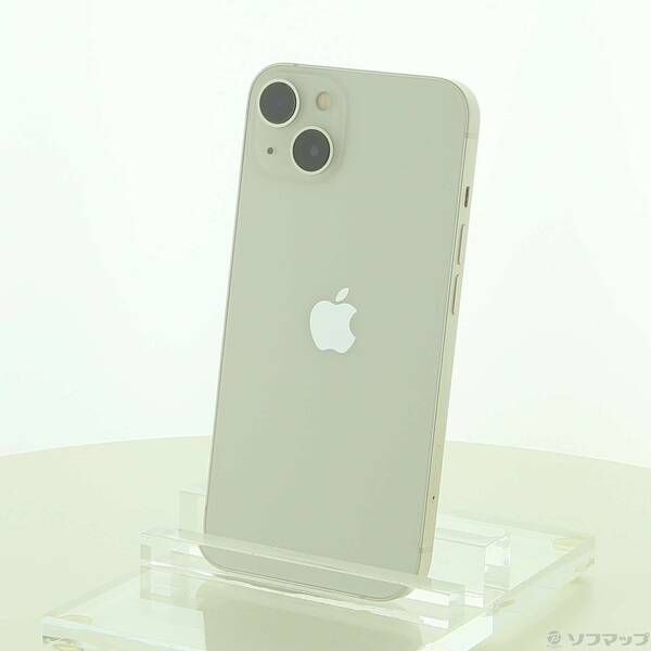 中古品〕 iPhone13 256GB スターライト MLNJ3J／A SIMフリー