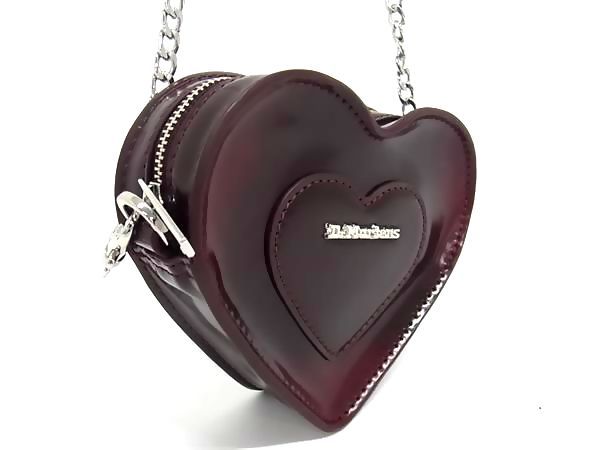 □新品同様□ Dr.Martens ドクターマーチン レザー ハート チェーン