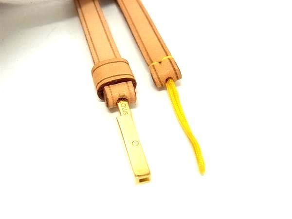  LOUIS VUITTON ルイヴィトン M 63055 コリエ テレフォン ジャポン ネックストラップ 携帯ストラップ ブラウン系 FS 6617 その他 バッグ