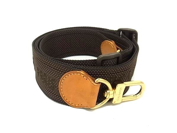 LOUIS VUITTON ルイヴィトン アリゼ用 ショルダーストラップ 斜め掛け 肩掛け メンズ レディース ブラウン系 FS 6616