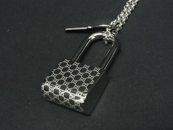 □新品同様□ GUCCI グッチ 南京錠 カデナ ネックレス ペンダント