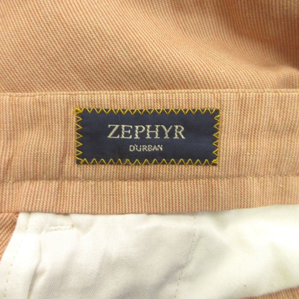 良品 ZEPHYR D'URBAN ゼファー ダーバン パンツ スラックス ストライプ