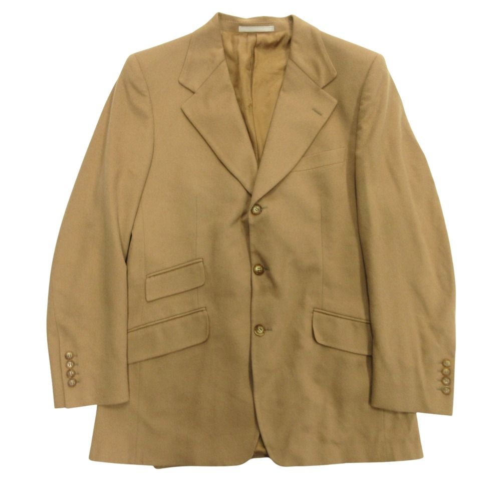 良品 GUCCI グッチ 90's カシミヤ100% テーラード ジャケット ブレザー