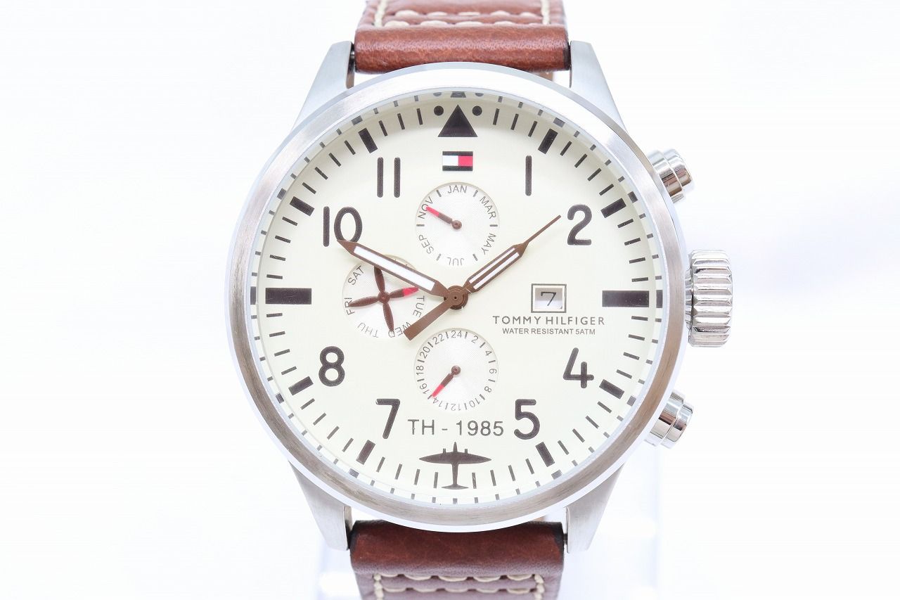 W272-3】動作品 電池交換済 TOMMY HILFIGER トミーヒルフィガー