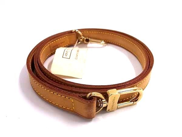 LOUIS VUITTON ルイヴィトン バッグ用 ショルダーストラップ 斜め掛け 肩掛け メンズ レディース ベージュ系 FU 6857